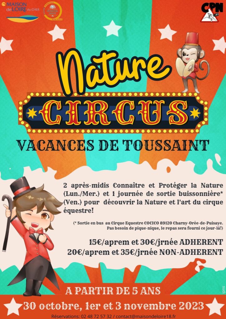 CPN DE TOUSSAINT 2023 « Nature Circus! »