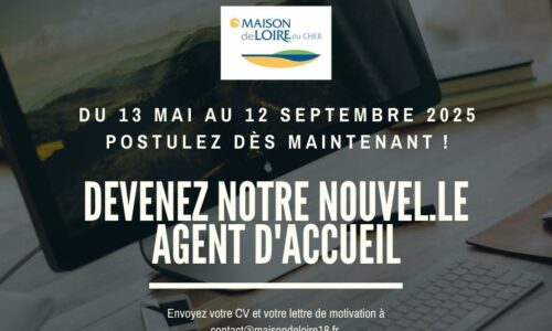 OFFRE D’EMPLOI SAISONNIER 2025 – AGENT D ACCUEIL