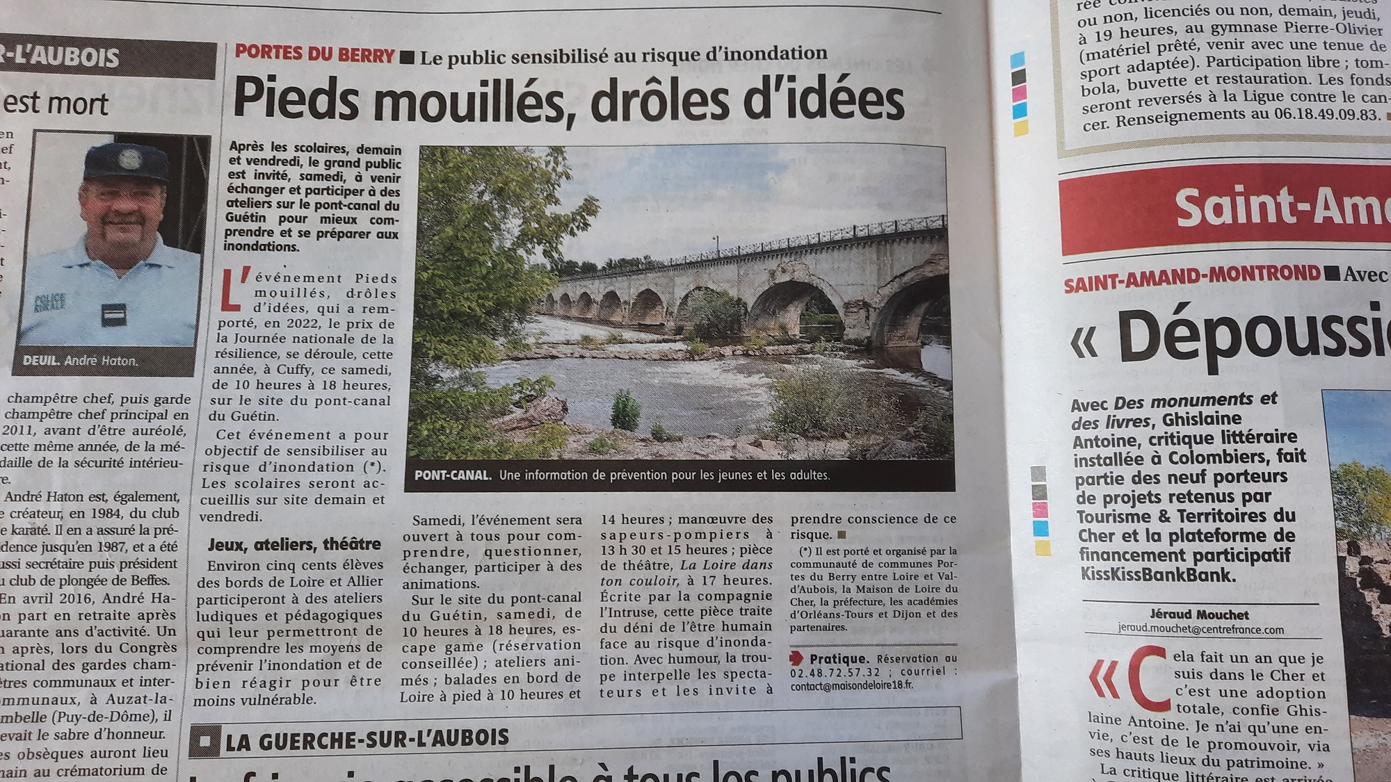 You are currently viewing Pieds Mouillés : Drôles d’Idées Nouvelle Edition en approche!