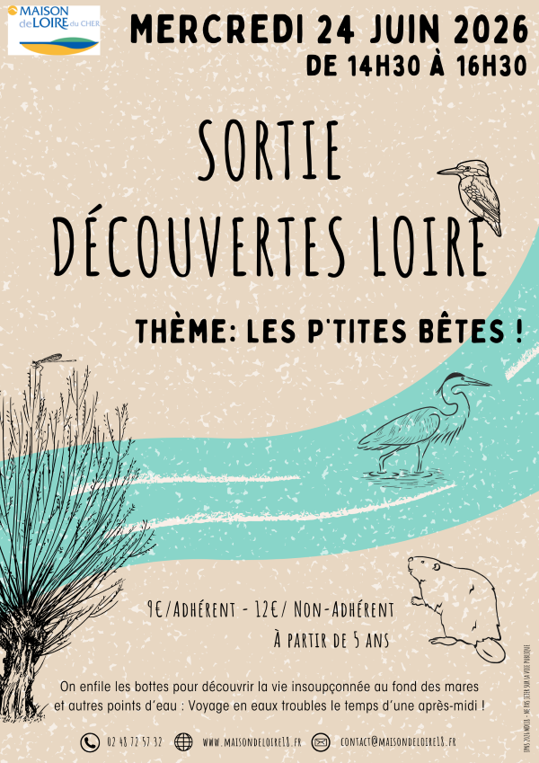 Sortie découverte Loire « Les p&rsquo;tites bêtes ! »