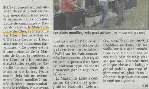 « Pieds mouillés, drôles d’idées! » primé… On parle de nous!