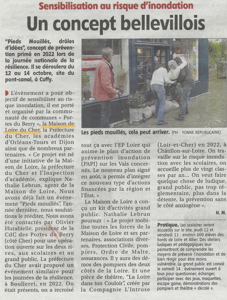 You are currently viewing « Pieds mouillés, drôles d’idées! » primé… On parle de nous!