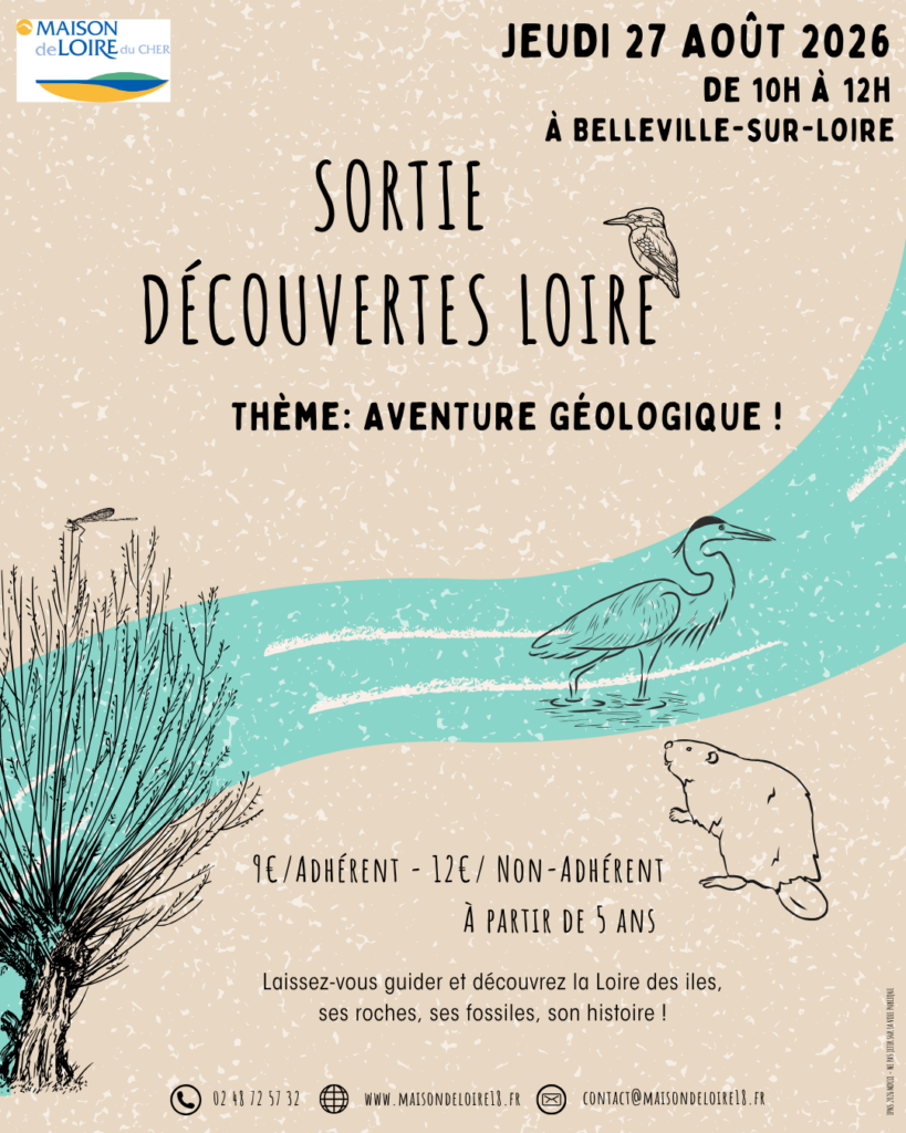Sortie « Découverte Loire » – Thème : « La Loire une aventure géologique »