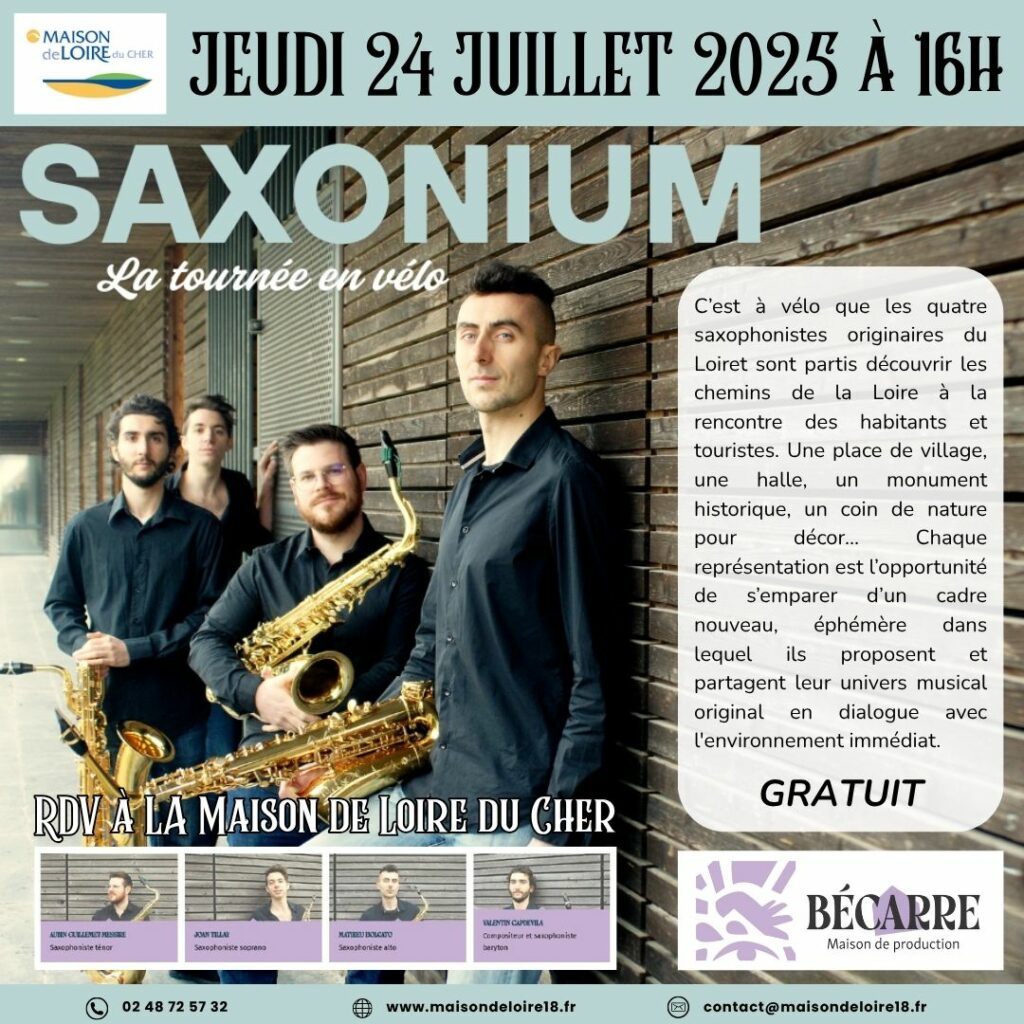 LA TOURNEE EN VELO – SAXONIUM