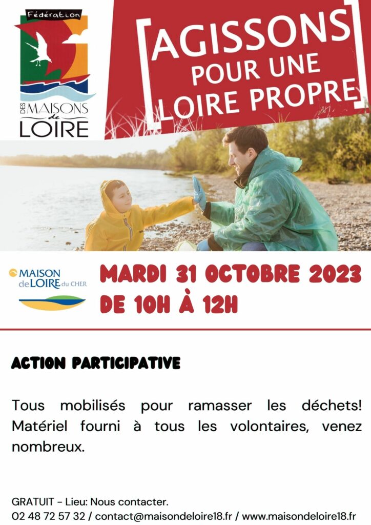 Action participative « Agissons pour une Loire propre »
