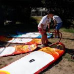 paddle board lord de la sortie ado de la Maison de Loire du Cher