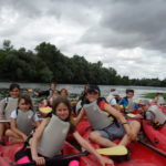 Animation enfants  pour découvrir la Loire en canoë avec la Maison de Loire du Cher