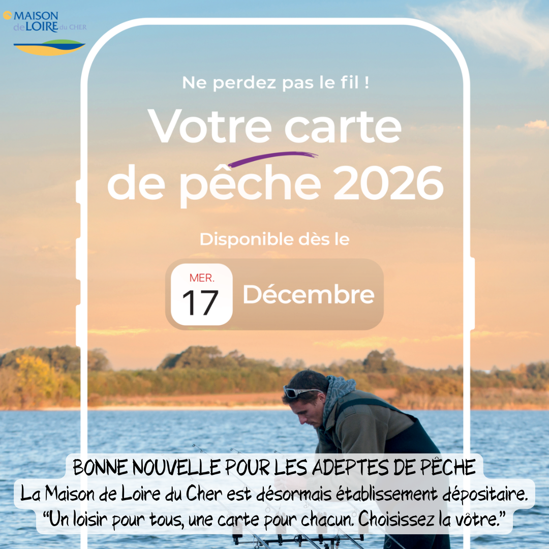 You are currently viewing Les cartes de pêche 2026 sont disponibles!