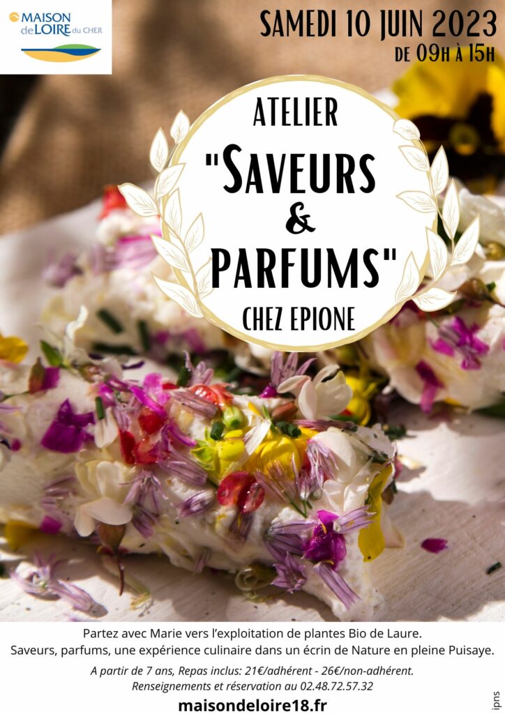 Atelier « Saveurs et parfums chez Epione »